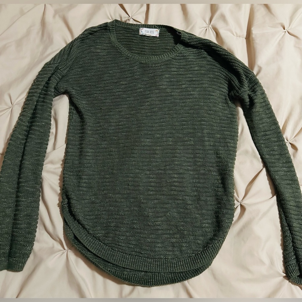Green sweater